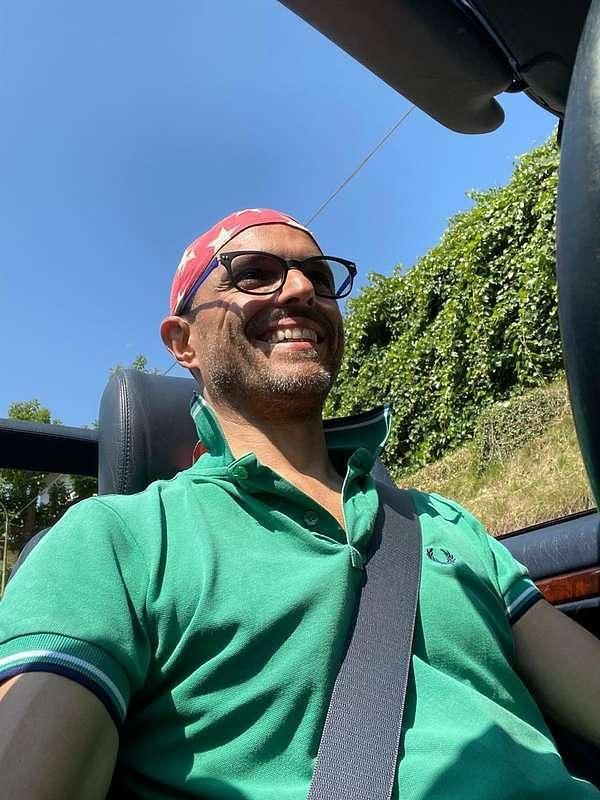 Usata Mercedes SL320 231 CV (169 kW) 1995 Blu/azzurro Cabrio