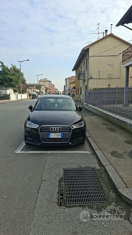 Usata Audi A1 90 CV (66 kW) 2018 Nero Utilitaria