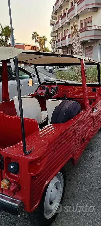 Usata Citroën Méhari 1970 Rosso Cabrio