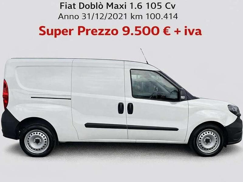 Usata Fiat Doblò Business 105 CV (77 kW) 2021 Bianco Monovolume