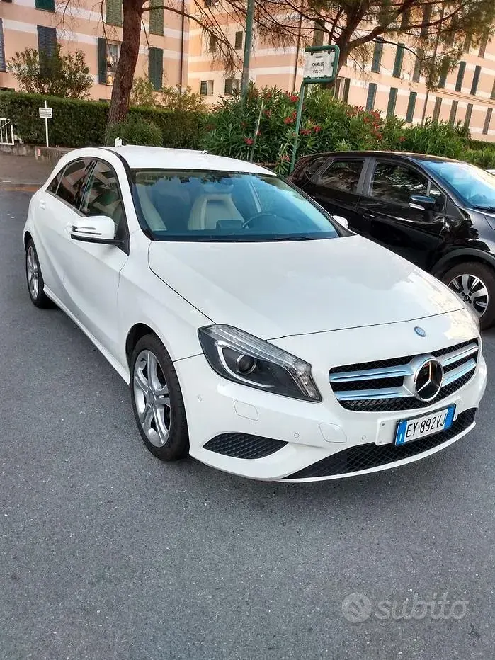 Usata Mercedes 180 109 CV (80 kW) 2015 Bianco Berlina