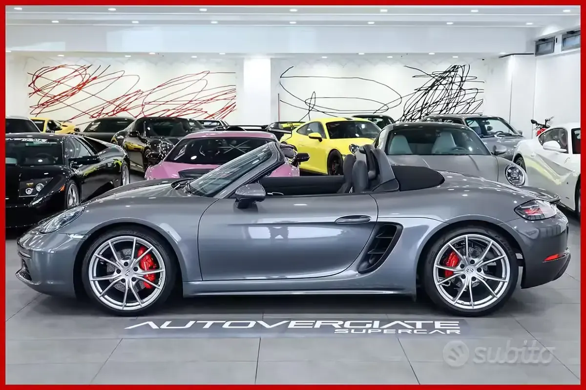 Usata Porsche 718 349 CV (256 kW) 2021 Grigio Cabrio