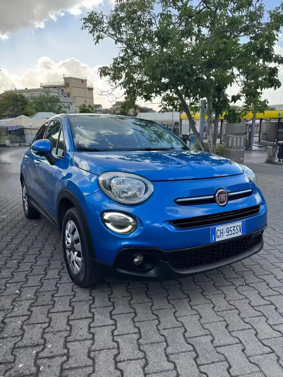 Usata Fiat 500X Connect 95 CV (69 kW) 2022 Blu SUV