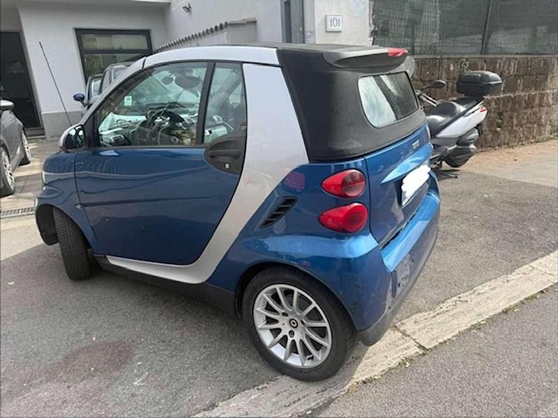 Usata Smart ForTwo Cabrio Passion 71 CV (52 kW) 2009 Blu/azzurro Cabrio