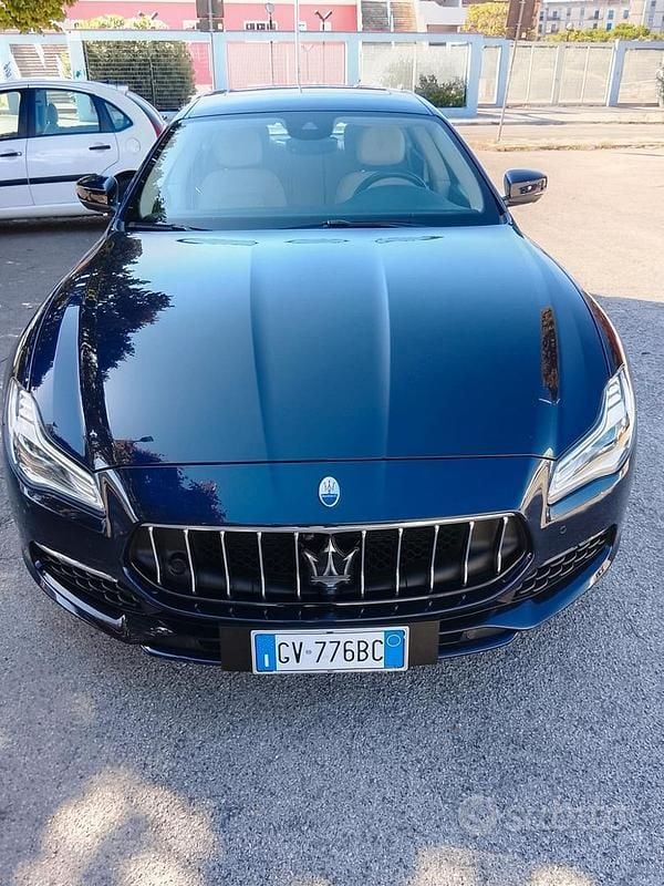 Usata Maserati 430 430 CV (316 kW) 2018 Blu Berlina