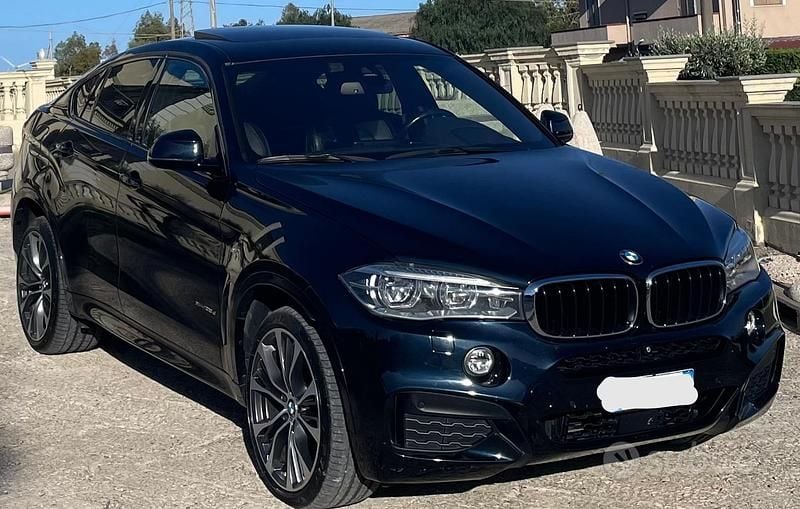 Usata BMW X6 Efficient Dynamics 249 CV (183 kW) 2019 Blu SUV
