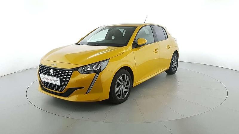 Usata Peugeot 208 Active 101 CV (74 kW) 2021 Oro metallizzato Utilitaria