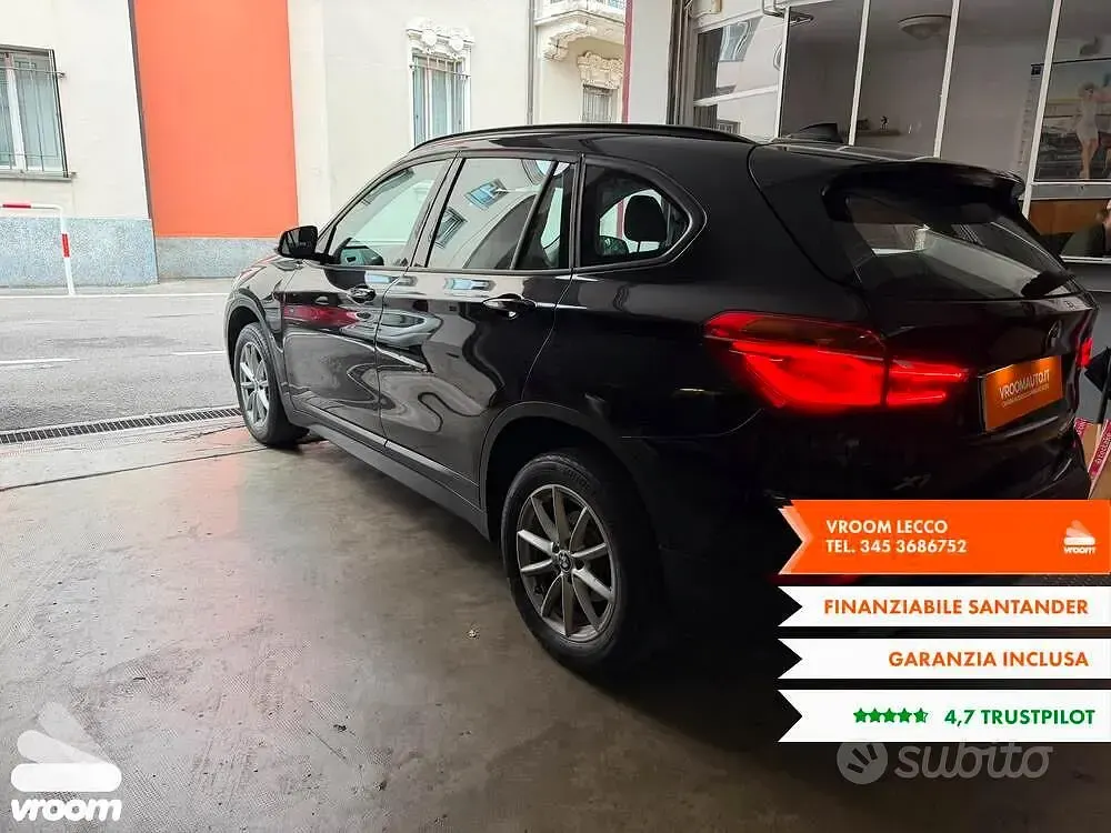 Usata BMW X1 150 CV (110 kW) 2019 Nero SUV