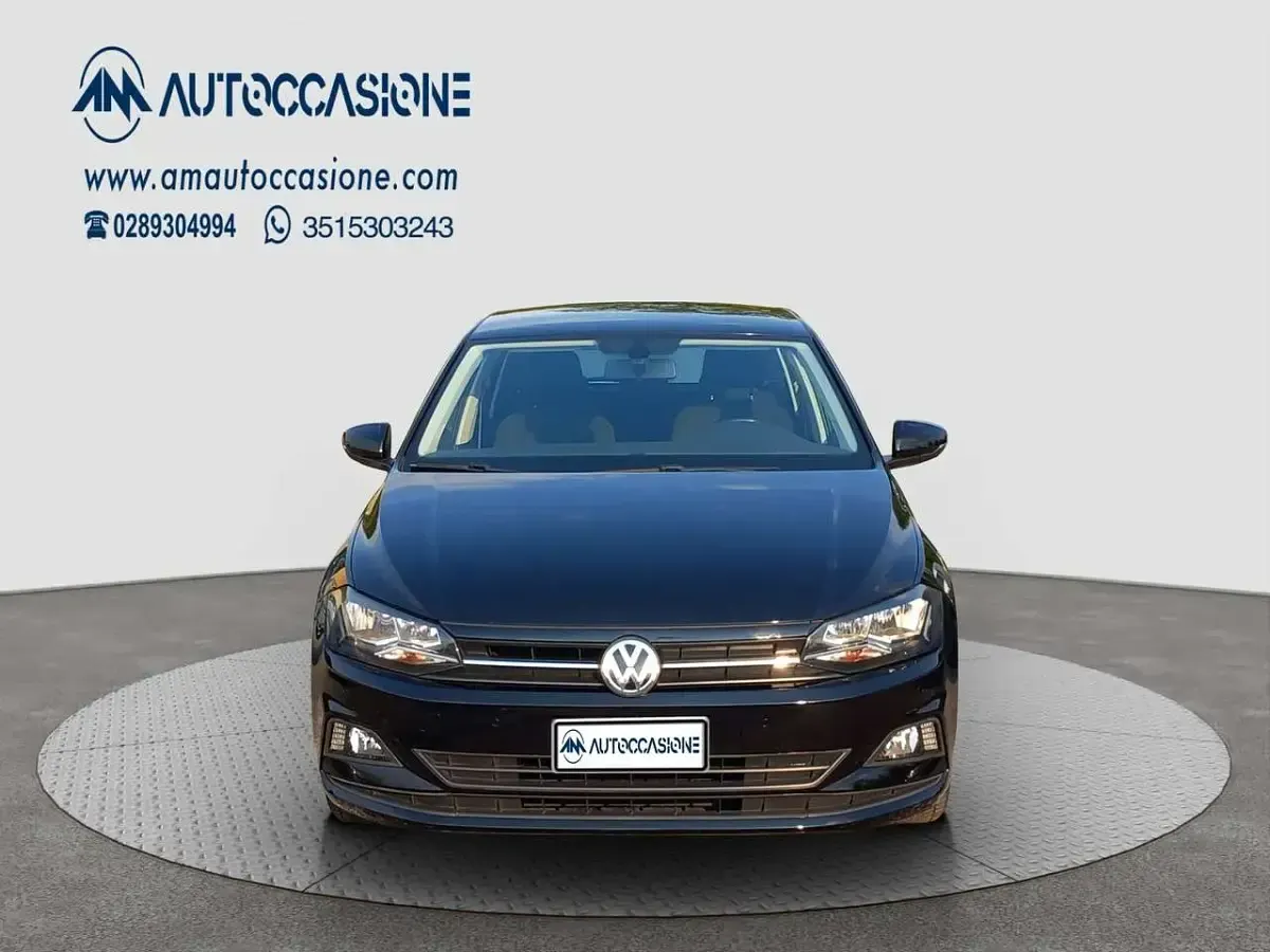 Usata VW Polo Comfortline 80 CV (58 kW) 2018 Nero Utilitaria