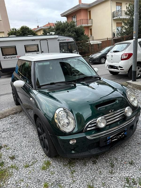 Usata Mini Cooper S 2005 Verde Utilitaria