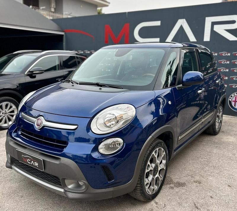 Usata Fiat 500L Trekking 85 CV (62 kW) 2014 Blu Monovolume