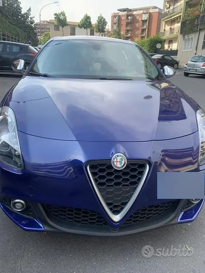 Usata Alfa Romeo Giulietta 120 CV (88 kW) 2017 Blu Utilitaria