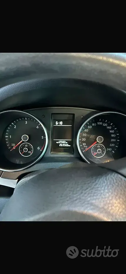 Usata VW Golf VII 105 CV (77 kW) 2012 Nero Berlina