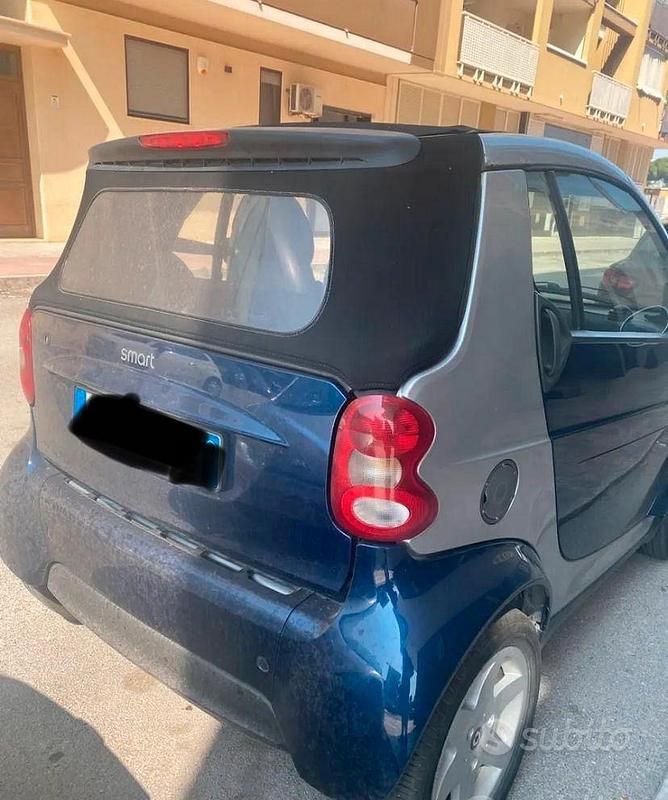 Usata Smart ForTwo Cabrio 61 CV (44 kW) 2004 Blu Cabrio