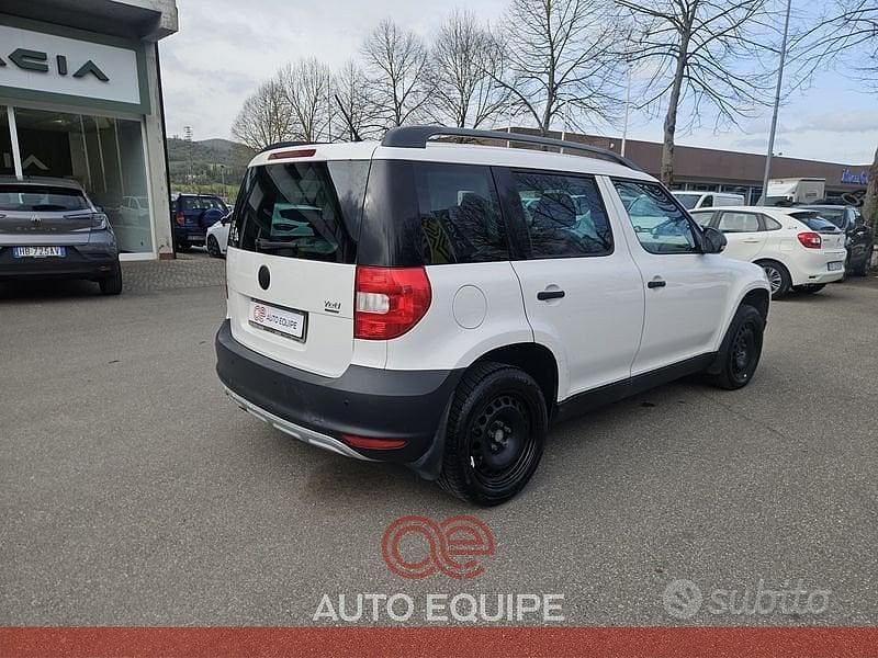 Usata Skoda Yeti GreenLine 105 CV (77 kW) 2011 Bianco SUV