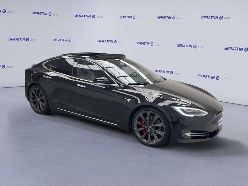 Usata Tesla Model S 309 kW (421 CV) 2018 Nero Utilitaria