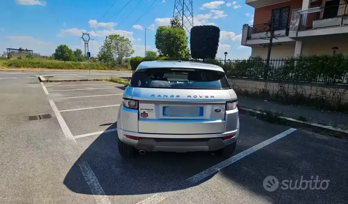 Usata Land Rover Range Rover evoque 190 CV (139 kW) 2013 Grigio SUV