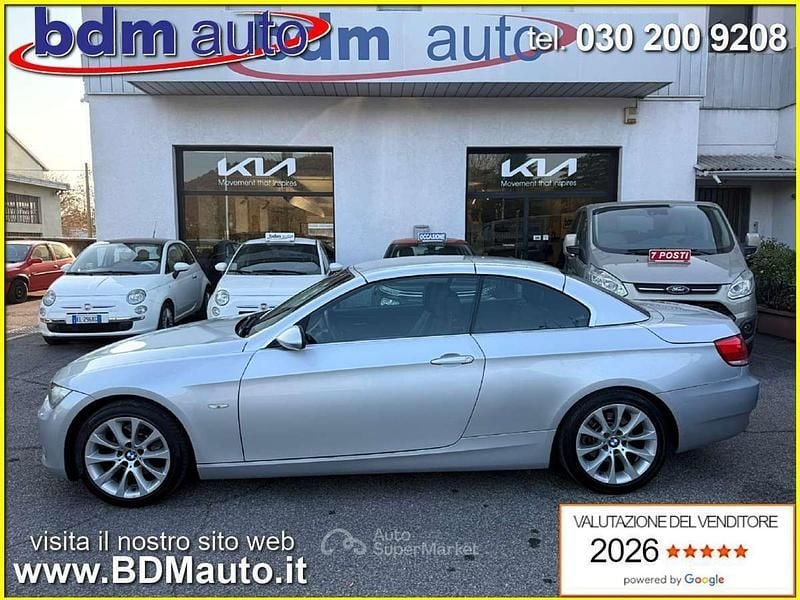 Usata BMW 320 Cabriolet 177 CV (130 kW) 2011 Argento Cabrio