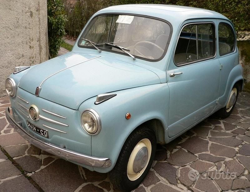 Usata Fiat 600 1950 Utilitaria