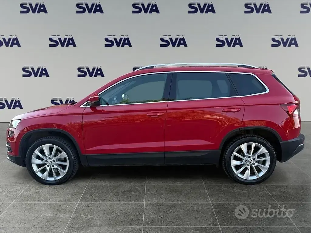 Usata Skoda Karoq Style 150 CV (110 kW) 2018 Rosso SUV