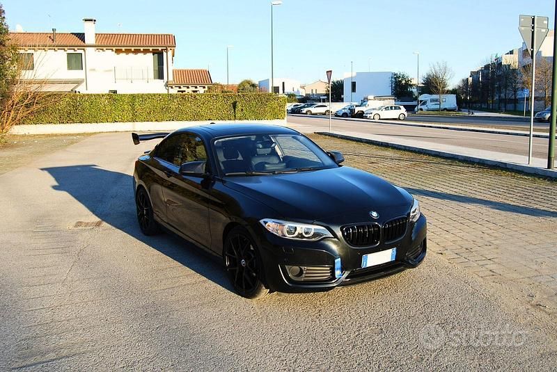 Usata BMW 220 M Sport 300 CV (220 kW) 2014 Nero Coupé