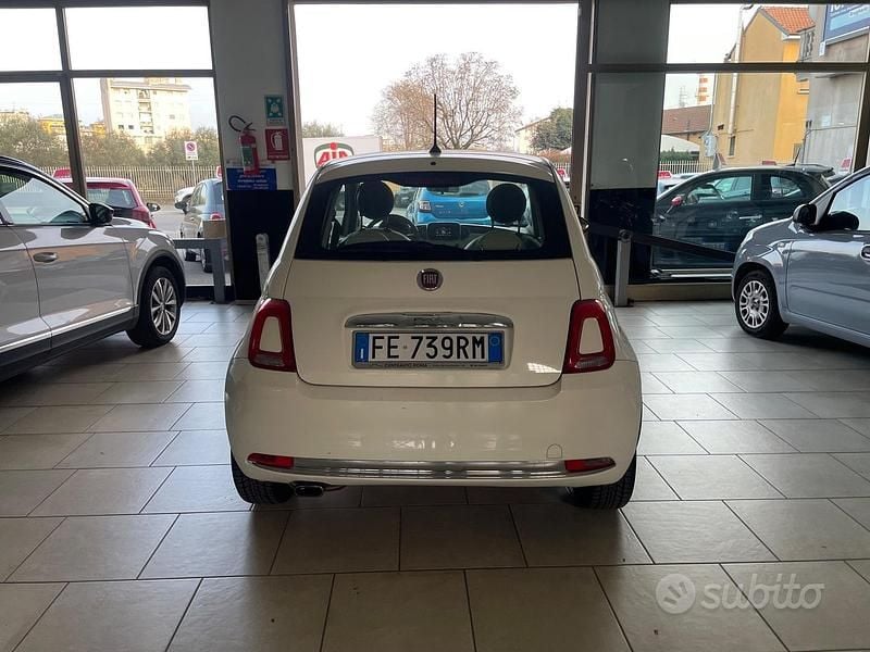 Usata Fiat 500 Lounge 69 CV (50 kW) 2016 Bianco Berlina