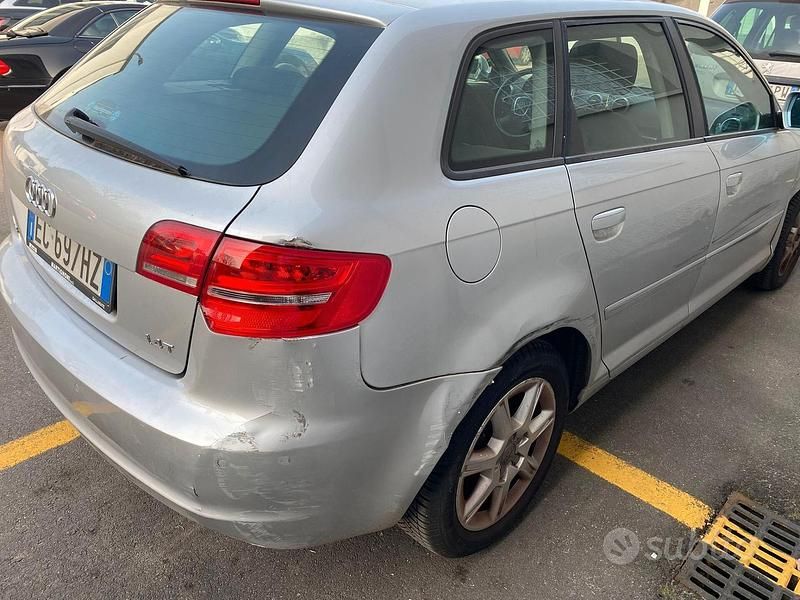 Usata Audi A3 Ambiente 125 CV (91 kW) 2010 Argento Berlina