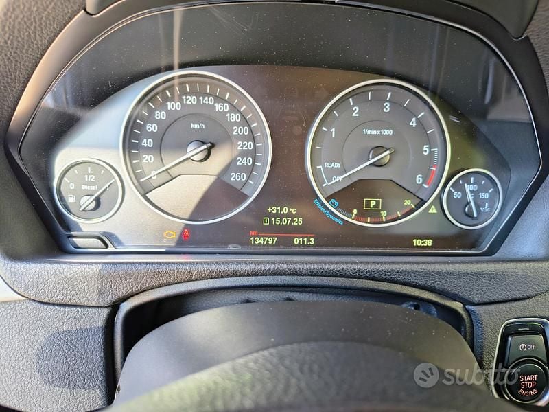 Usata BMW 316 Advantage 116 CV (85 kW) 2018 Bianco Station wagon