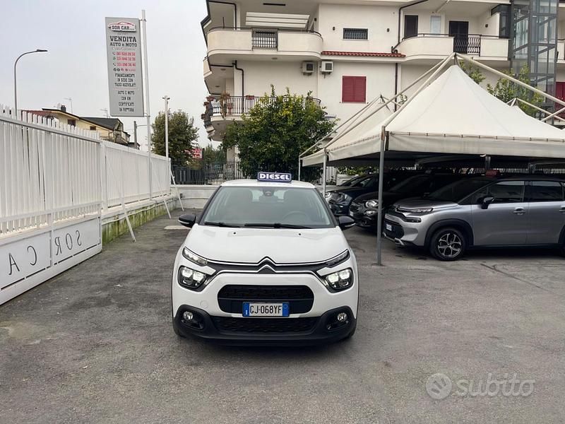 Usata Citroën C3 Feel 102 CV (75 kW) 2022 Bianco Utilitaria