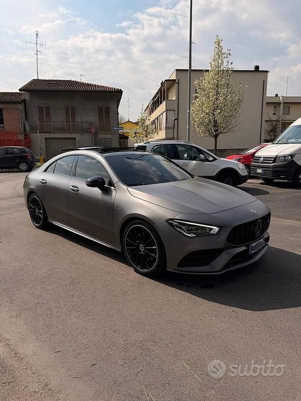 Usata Mercedes CLA200 2019 Grigio Berlina
