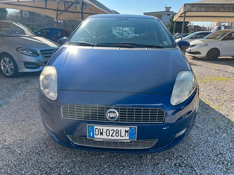 Usata Fiat Grande Punto 90 CV (66 kW) 2007 Blu Utilitaria
