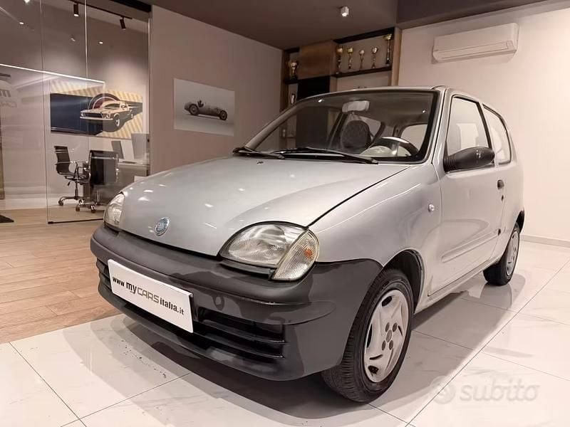 Usata Fiat Seicento Active 54 CV (39 kW) 2004 Grigio Utilitaria