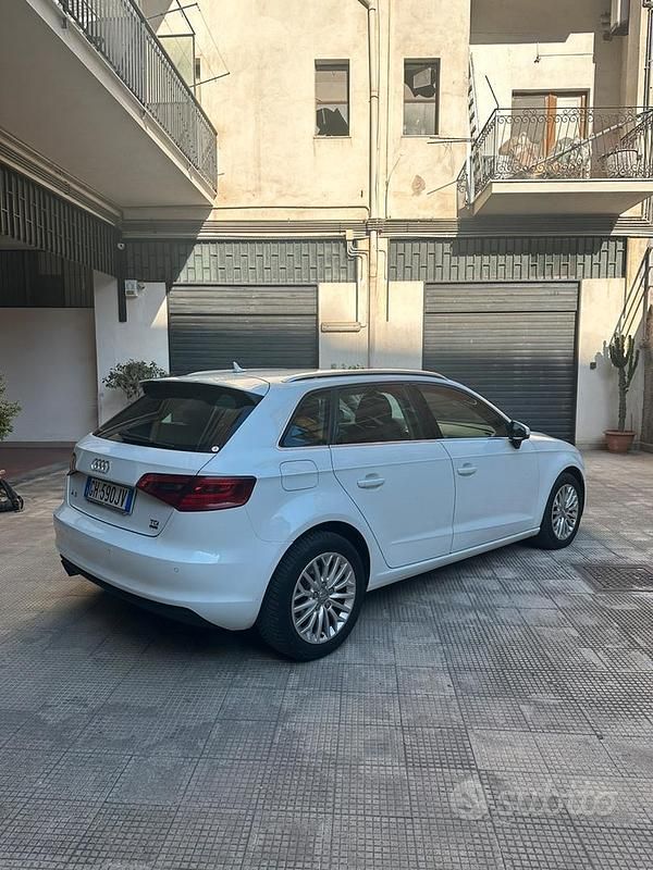 Usata Audi A3 150 CV (110 kW) 2015 Bianco Berlina