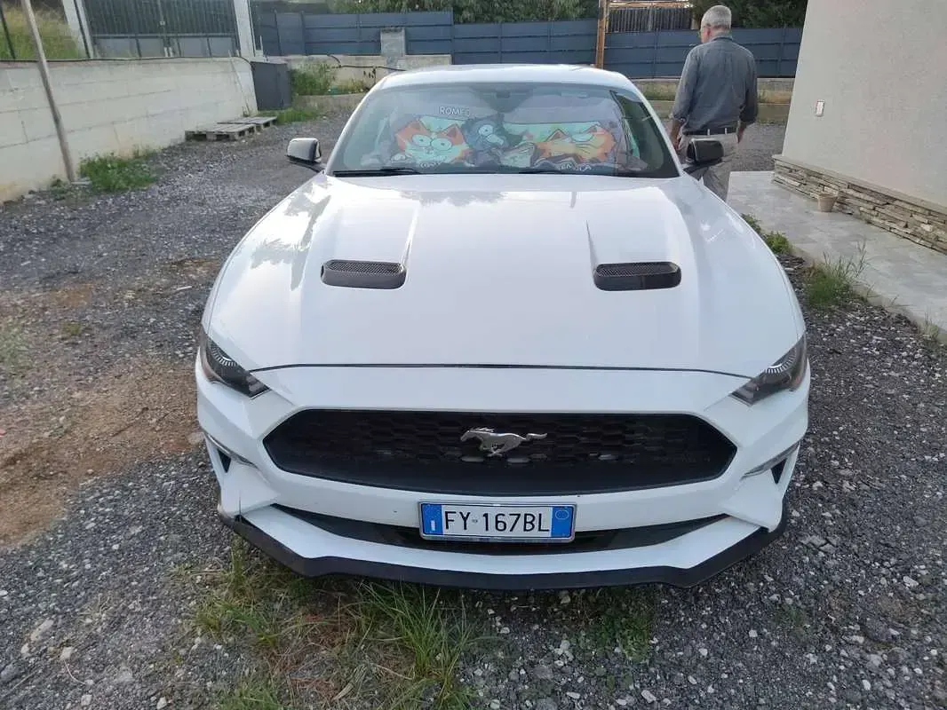 Usata Ford Mustang Convertible 317 CV (233 kW) 2018 Bianco Cabrio