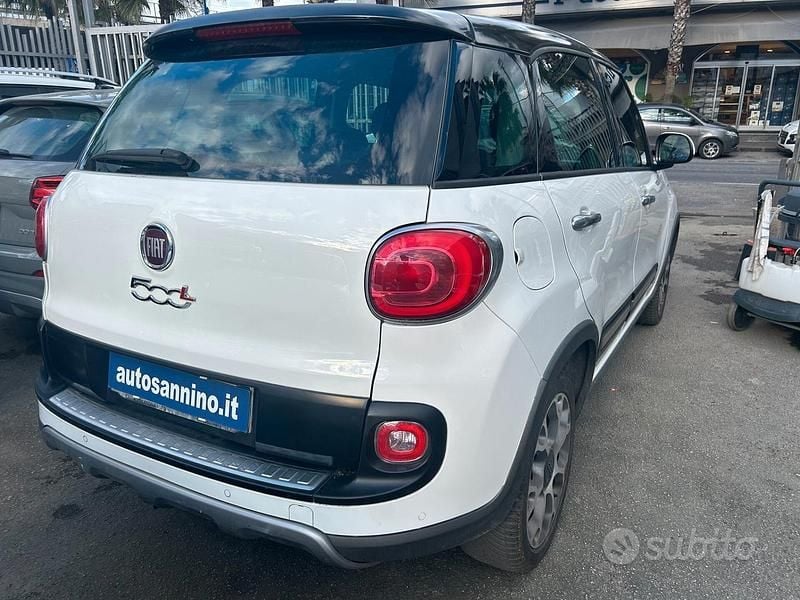 Usata Fiat 500L Trekking 120 CV (88 kW) 2016 Bianco Monovolume
