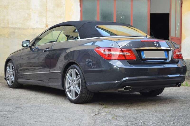Usata Mercedes E350 Avantgarde 231 CV (169 kW) 2011 Grigio Cabrio