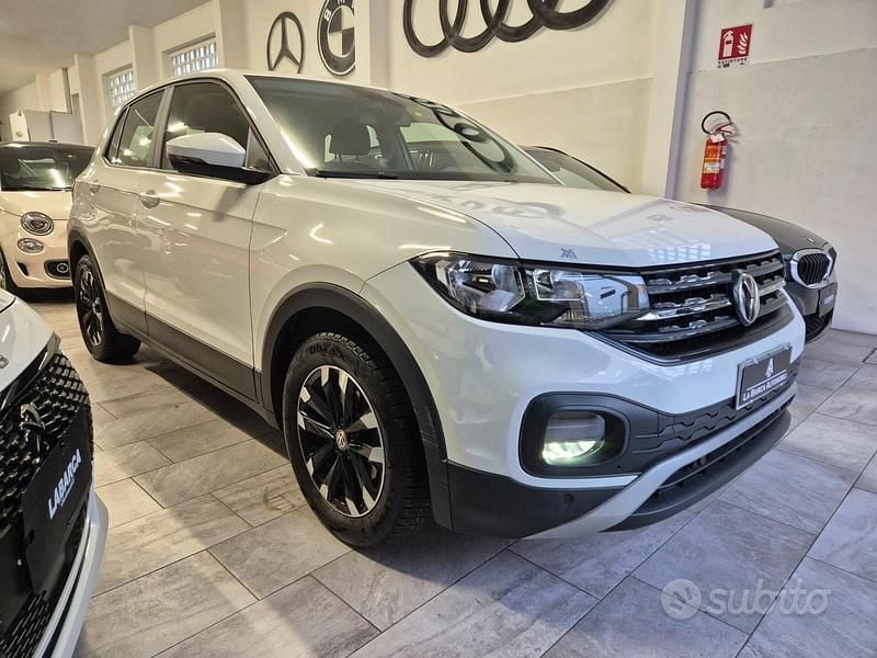 Usata VW T-Cross 95 CV (69 kW) 2019 Bianco SUV