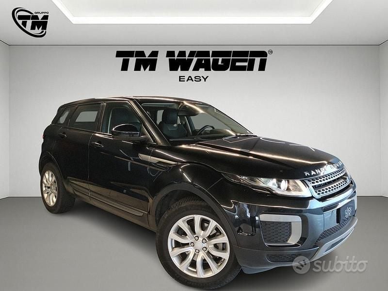 Usata Land Rover Range Rover evoque SE Dynamic 150 CV (110 kW) 2016 Nero SUV
