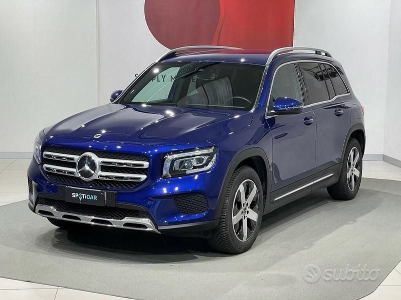 Usata Mercedes GLB220 190 CV (139 kW) 2022 Blu SUV