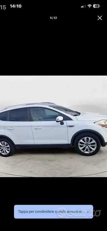 Usata Ford Kuga Titanium 163 CV (119 kW) 2010 Bianco SUV