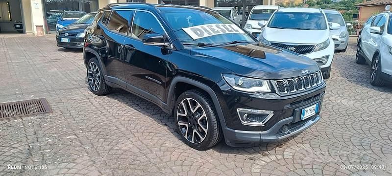 Usata Jeep Compass Limited 120 CV (88 kW) 2018 Nero SUV