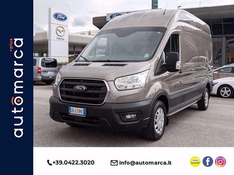 Grigio metallizzato Usata 2020 Ford Transit Trend Tre volumi | 20.990 € (Buon prezzo) - Immagine 1/4