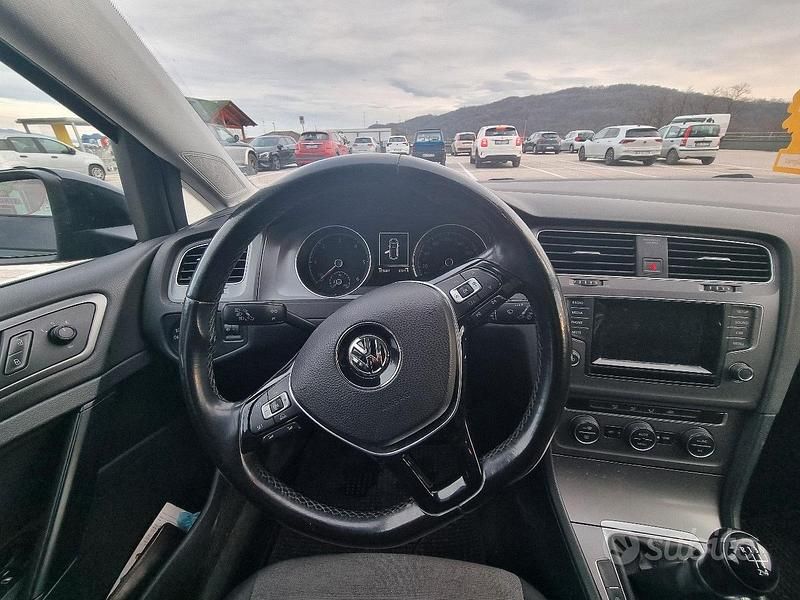 Usata VW Golf VII Comfortline 105 CV (77 kW) 2015 Nero Berlina