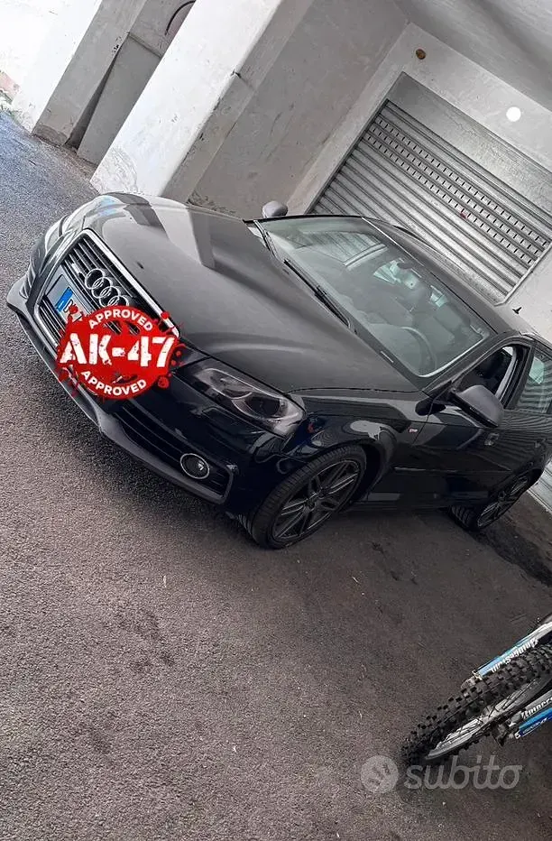 Usata Audi A3 Ambition 170 CV (125 kW) 2008 Nero Utilitaria