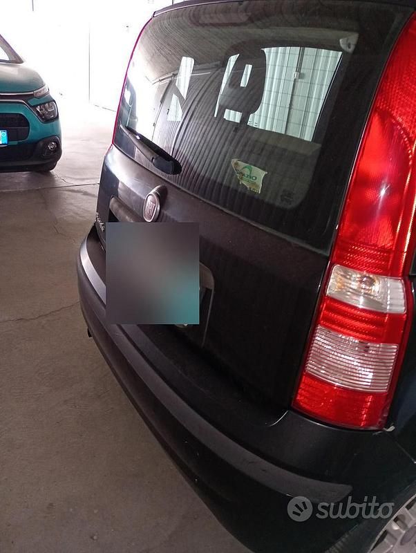 Usata Fiat Panda Emotion 60 CV (44 kW) 2008 Nero Utilitaria