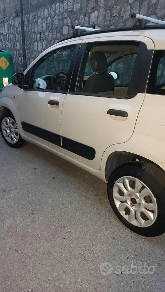 Usata Fiat Panda Easy 85 CV (62 kW) 2015 Bianco Utilitaria