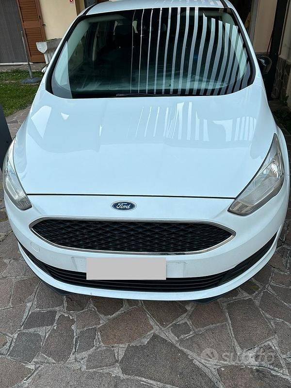Usata Ford C-MAX S 120 CV (88 kW) 2019 Bianco Monovolume
