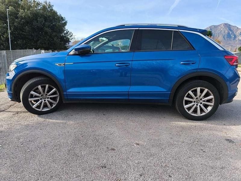 Usata VW T-Roc Advance 150 CV (110 kW) 2021 Blu/azzurro SUV