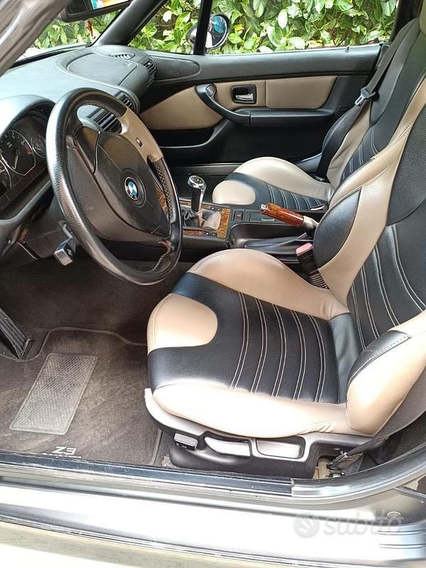 Usata BMW Z3 118 CV (86 kW) 2001 Nero Cabrio