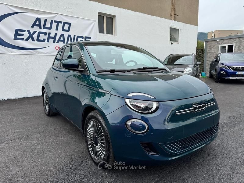 Usata Fiat 500e 41 kW (57 CV) 2020 Verde Utilitaria